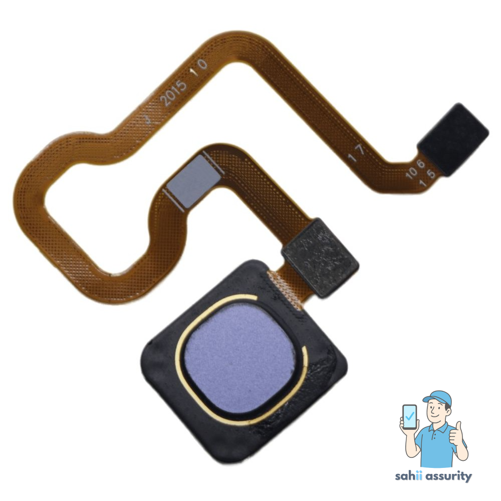 Fingerprint Sensor with Flex Cable for Vivo Y50 Blue